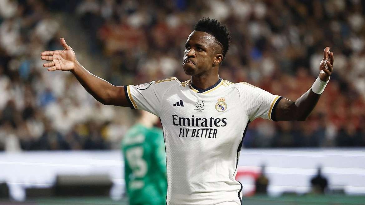 Espanha condena três à prisão por insultos racistas contra Vinicius Jr.