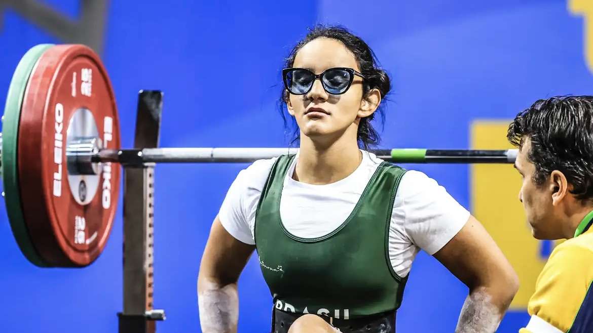 Brasileira bate recorde das américas em halterofilismo paralímpico