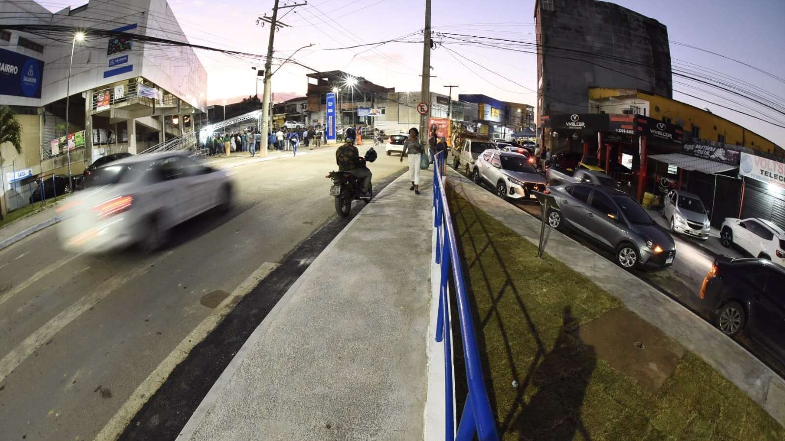 Prefeitura de Salvador revitaliza a avenida engenheiro Raymundo Carlos Nery, em Cajazeiras