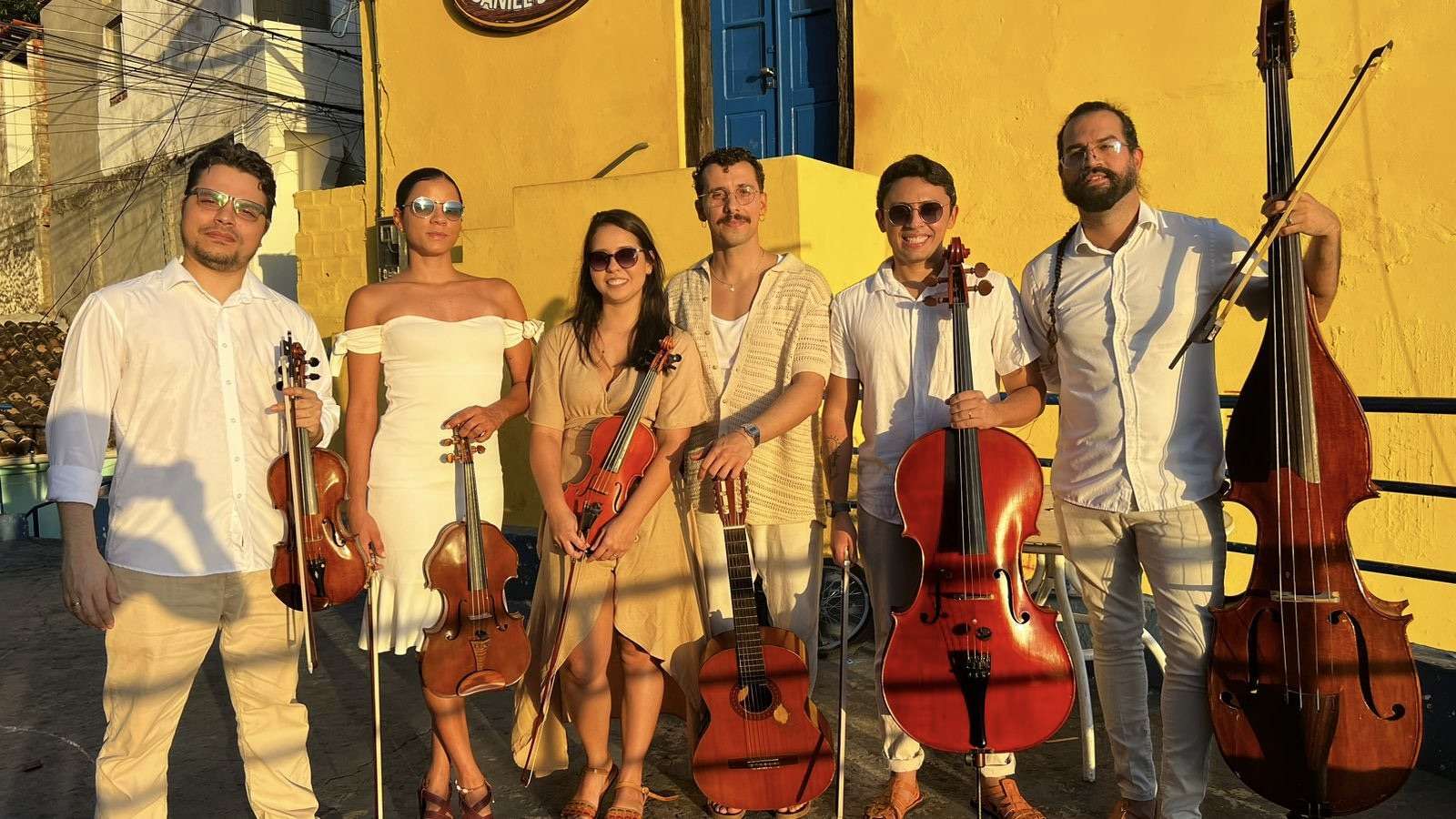 Tiri e Quinteto da Bahia com um encontro musical único na sala do coro do teatro Castro Alves (TCA)