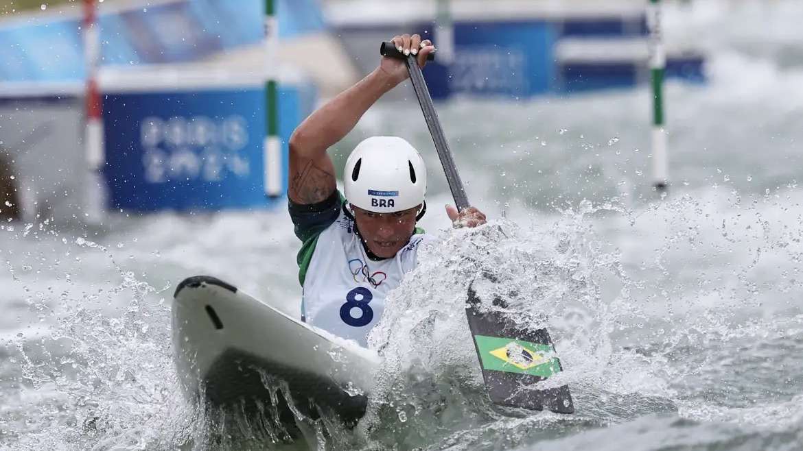 Canoagem Slalom a mineira Ana Sátila conclui final do C1 em quinta posição