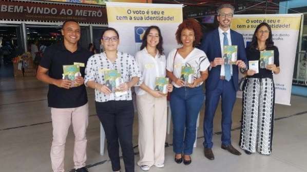 O Ministério Público do Trabalho (MPT) promove ação na Lapa para esclarecer sobre assédio eleitoral no trabalho