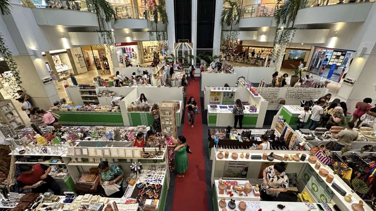 Salvador imersão cultural na expo Brasil do shopping barra
