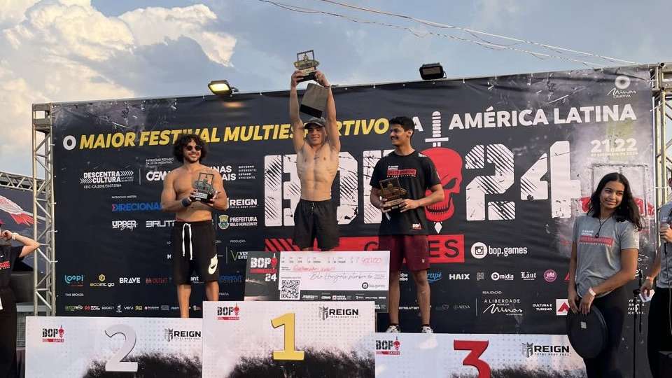 Atletas de calistenia da Bahia conquistam pódio em competição nacional