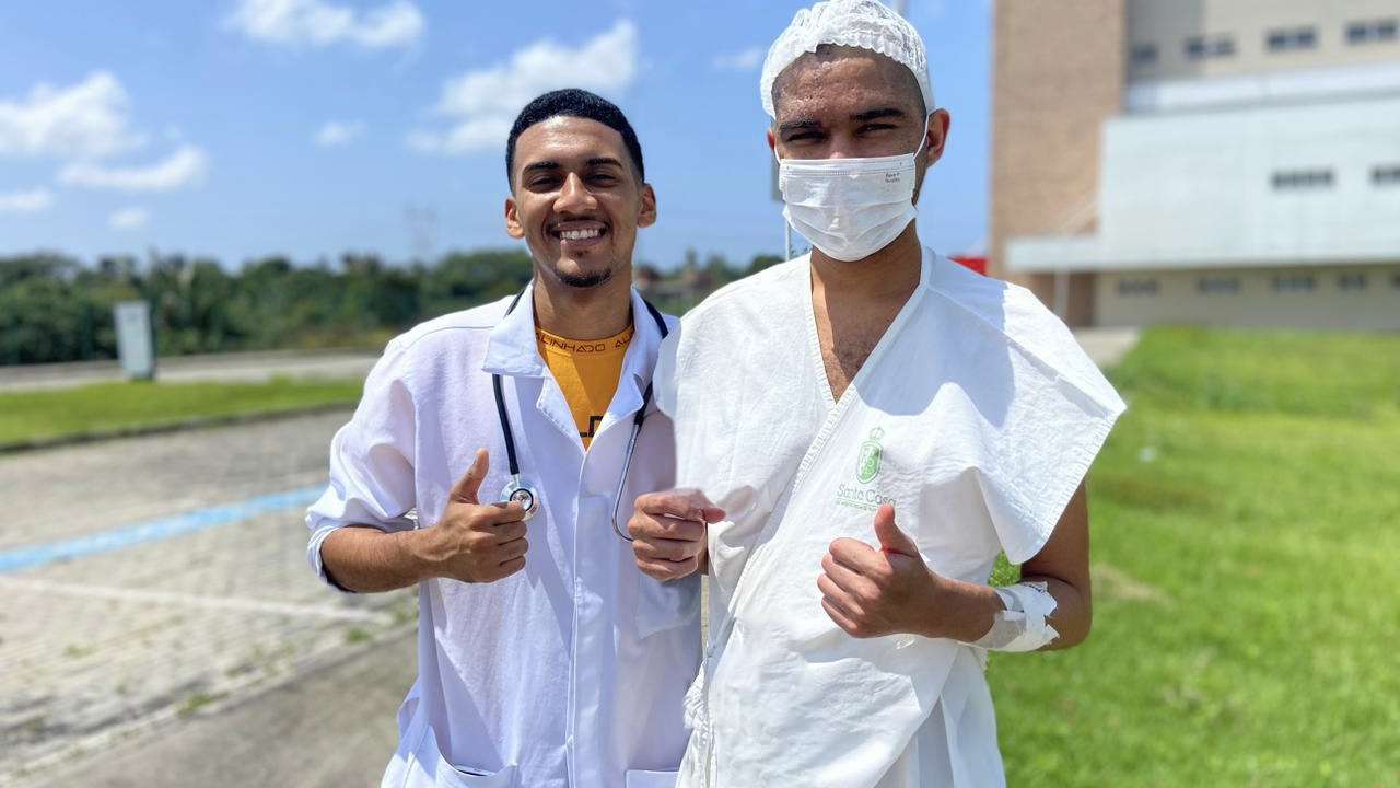 Caminhadas ao ar livre no Hospital Metropolitano iniciativa promove bem-estar dos pacientes