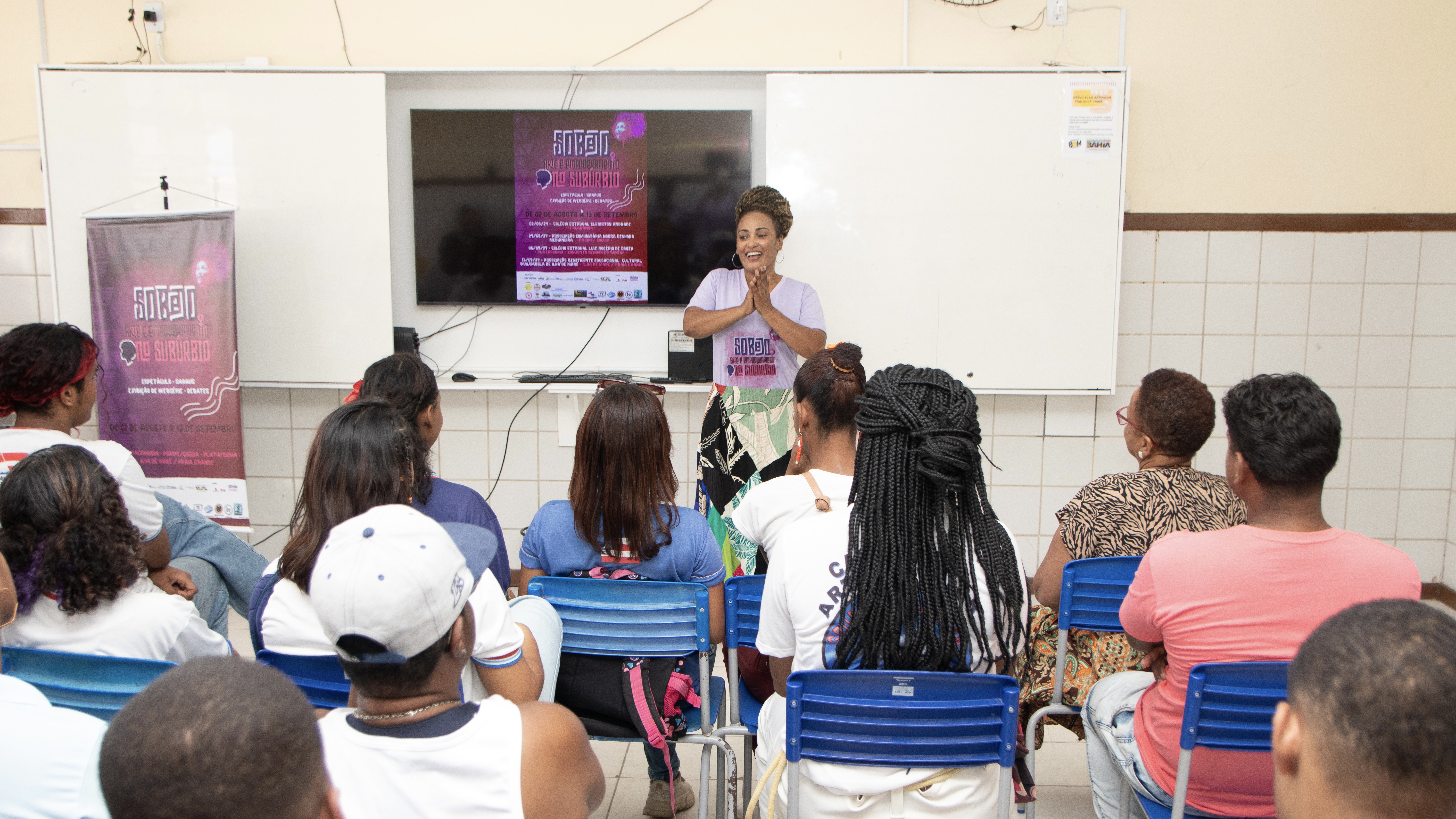Última apresentação do projeto SOBEJO oferece exibição de websérie e Espetáculo em Ilha de Maré.