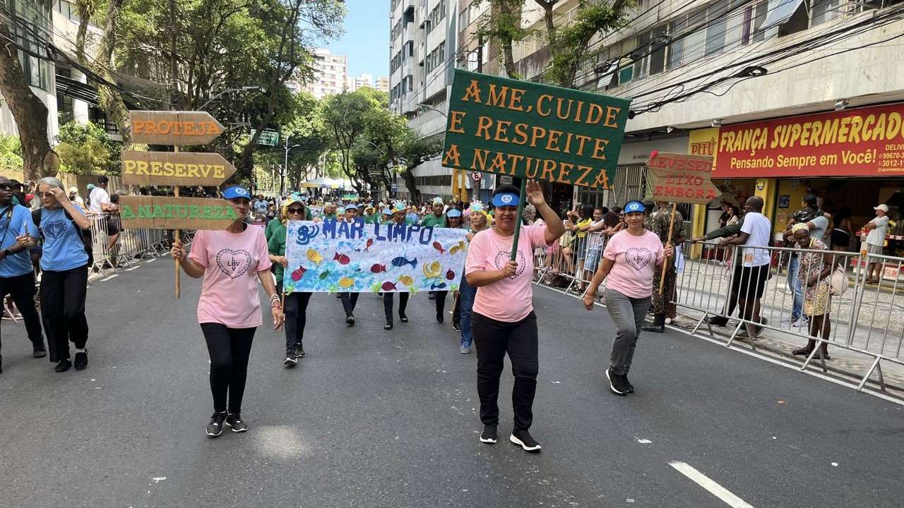 LBV celebra 30 anos de participação no desfile de 7 de Setembro em Salvador