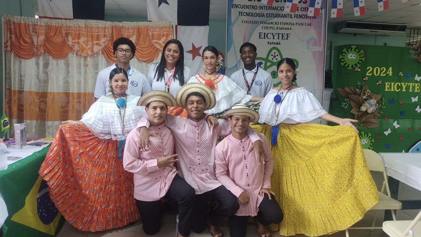 Estudantes da Bahia apresentam projetos científicos no Panamá.