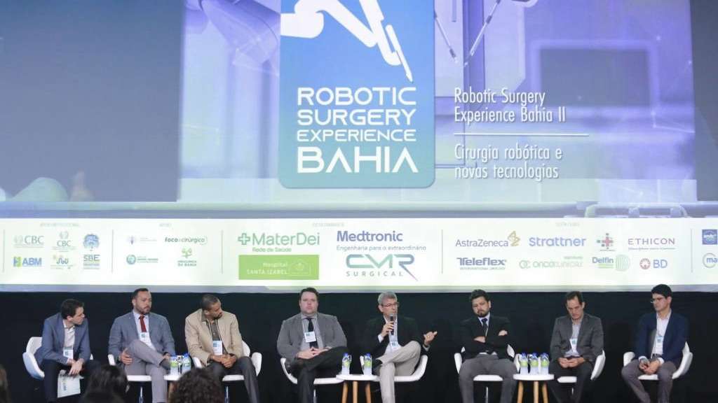 3ª edição do Robotic Surgery Experience Bahia apresenta inovações em cirurgia robótica com transmissões ao vivo.