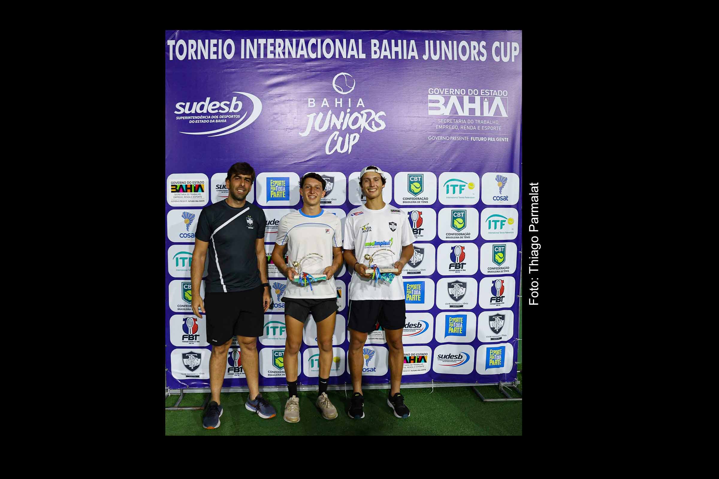 Tenistas baianos conquistam títulos na 39ª Edição do Bahia Juniors Cup