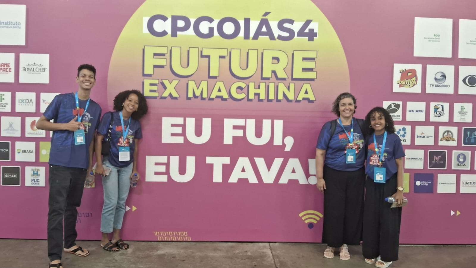 Estudantes da rede estadual da Bahia apresentam inovações na 4ª Campus Party Goiás