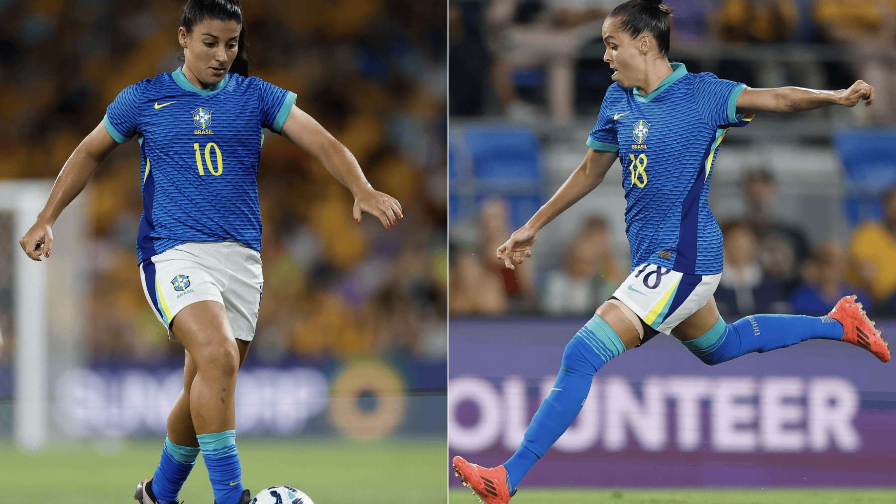 Duda Sampaio e Gabi Portilho destacam avanços da Seleção Feminina em 2024