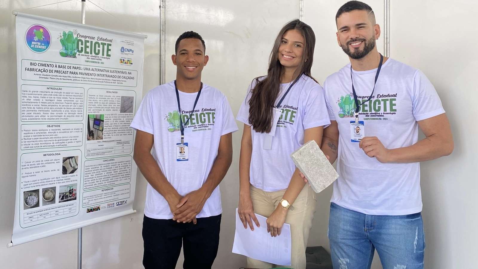 Mostra DIC de Ciências premia estudantes da Bahia com credenciais para eventos internacionais