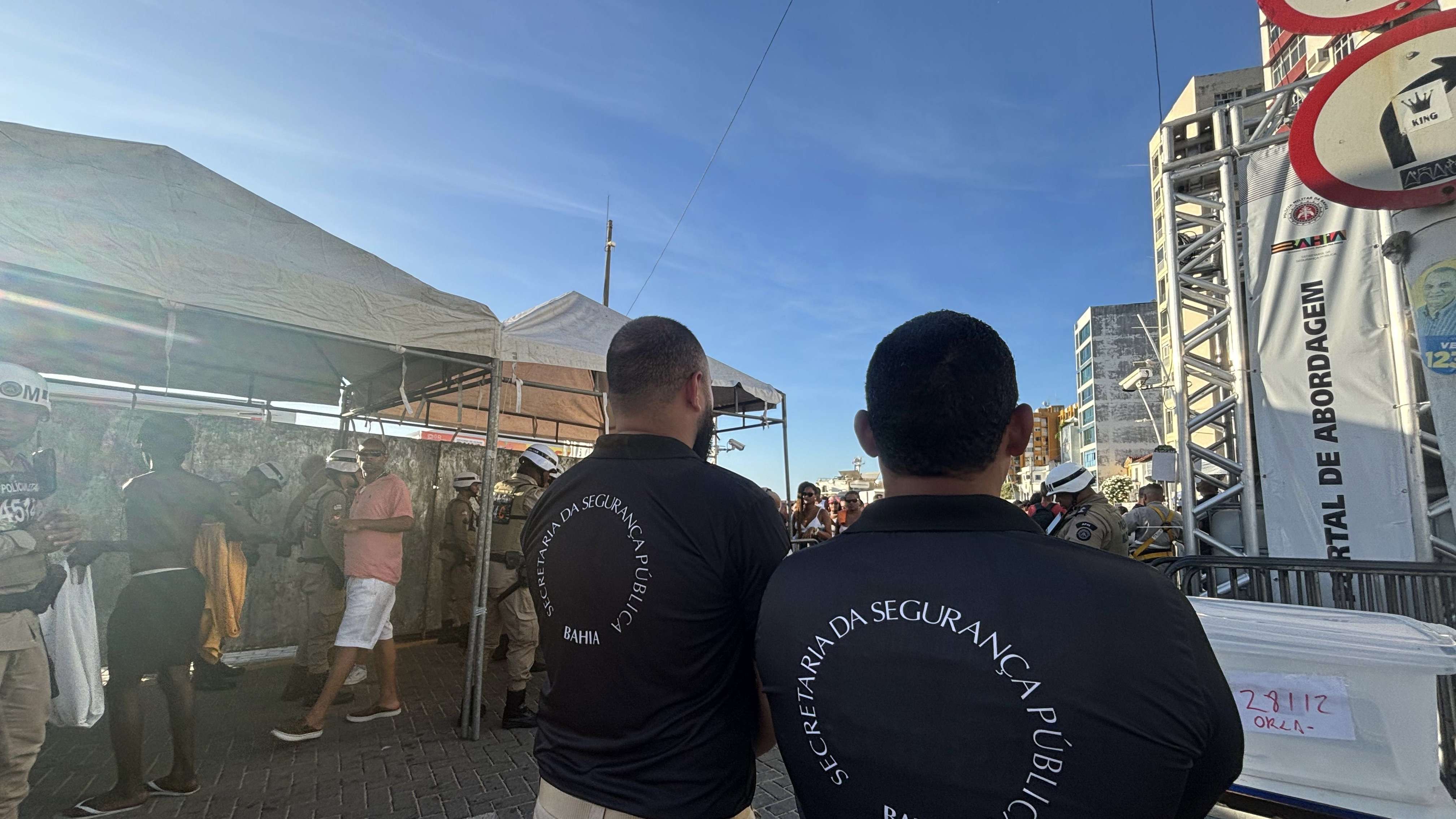 Reconhecimento facial auxilia na captura de foragido durante evento cultural em Salvador.