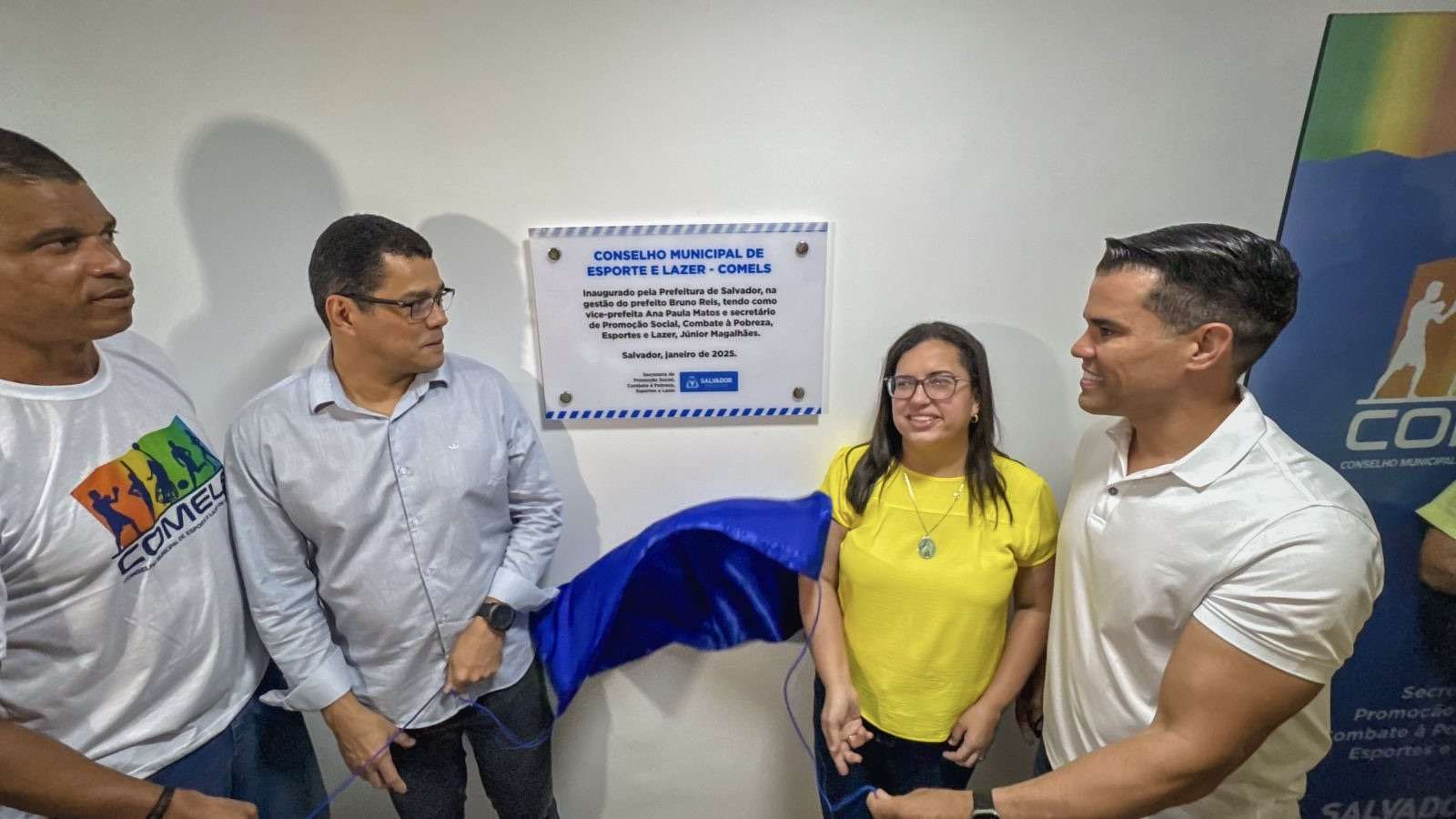 Prefeitura de Salvador inaugura sede do Conselho Municipal do Esporte no Comércio