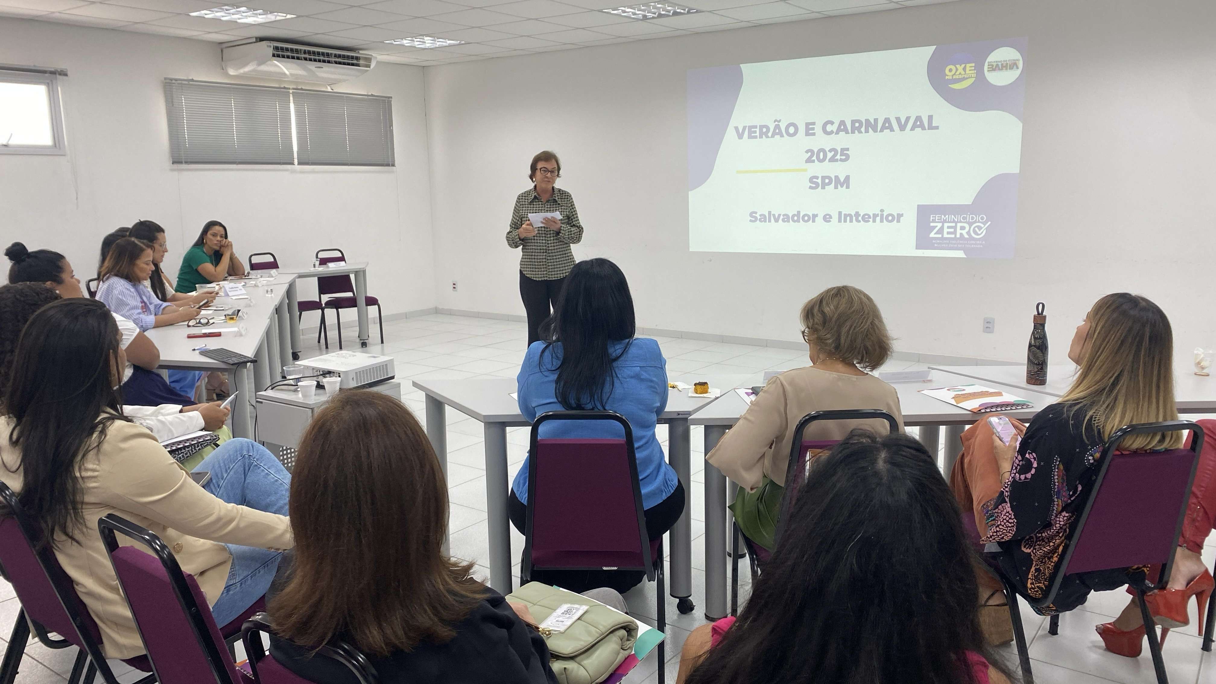 Proteção das mulheres no carnaval é tema de encontro na casa da mulher brasileira
