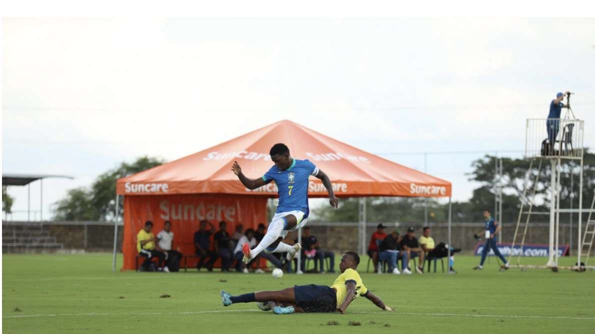 Brasil vence Equador por 2 a 1 em amistoso da Seleção Sub-17