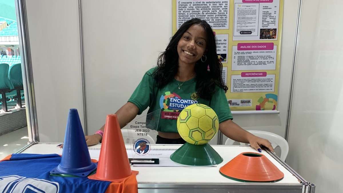 Oficinas de Handebol incentivam prática esportiva e combatem sedentarismo na Rede Estadual da Bahia.