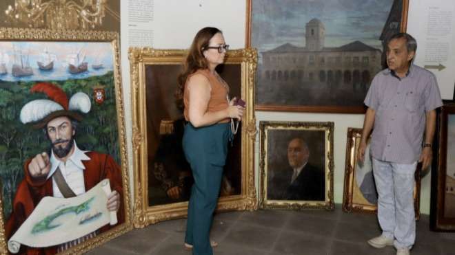 Obras de Arte da Câmara de Salvador são preservadas após incêndio no paço municipal