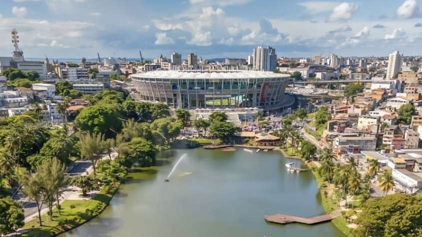 Salvador: Arena Fonte Nova realiza operação especial para desmontagem de show e preparação de jogo