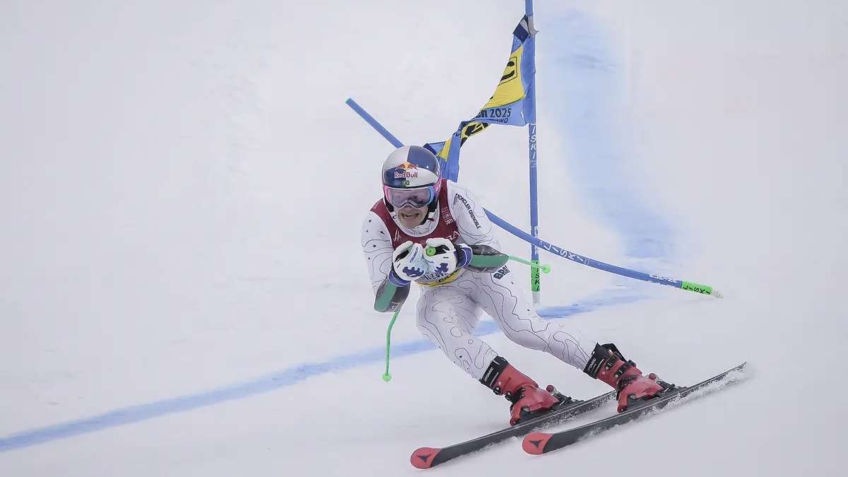Lucas Pinheiro Braathen conquista melhor colocação brasileira na história do Mundial de Esqui Alpino