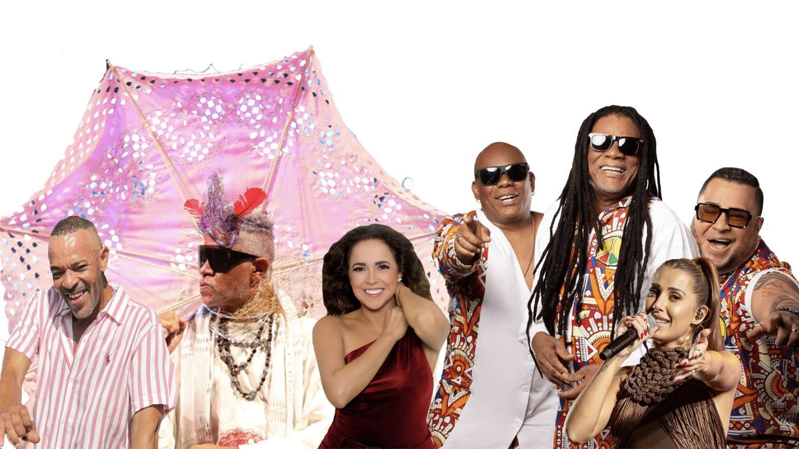 Salvador, Praça das Artes recebe ensaios de Cortejo Afro e Olodum com participação de Daniela Mercury.