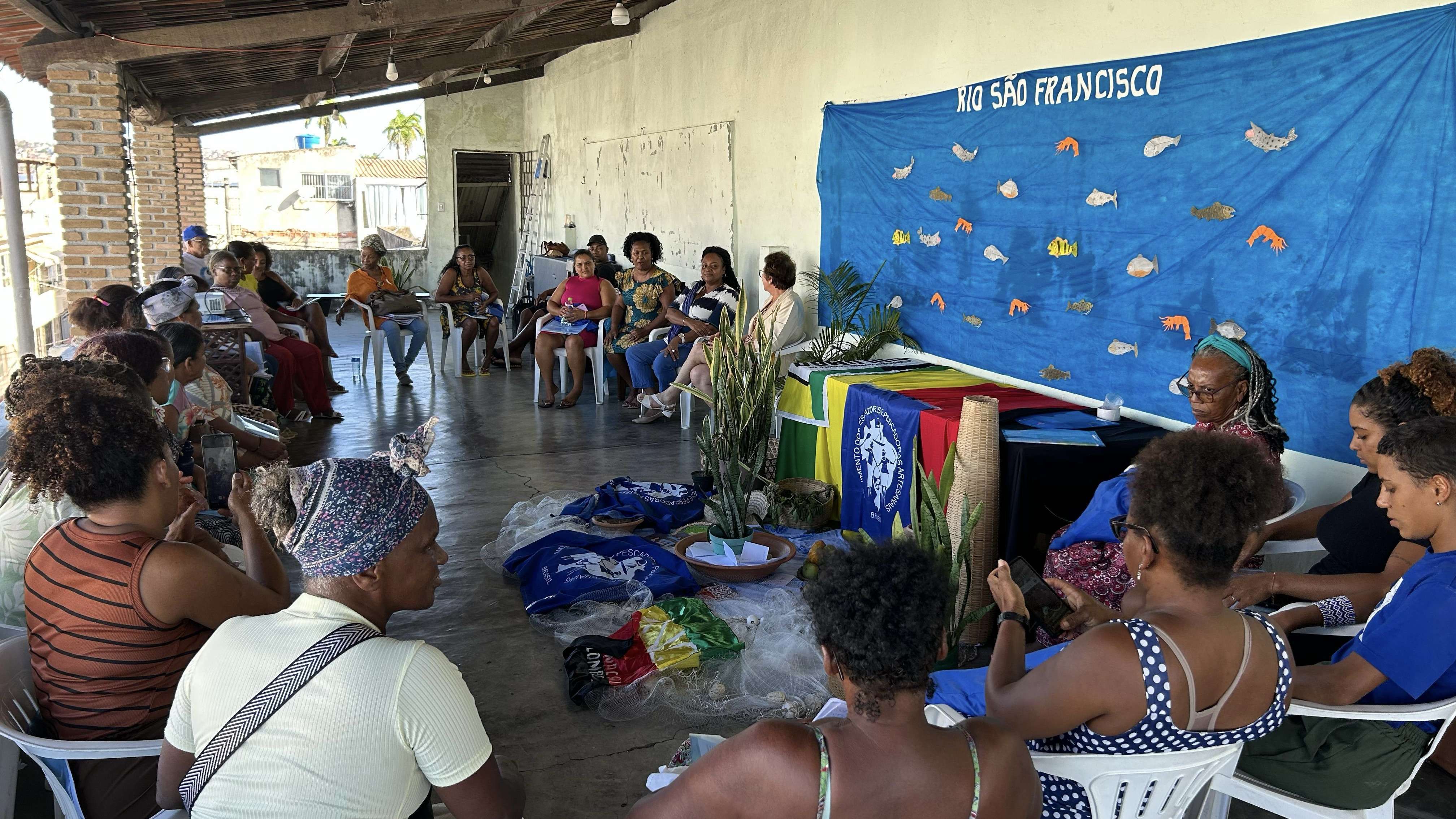 SPM Bahia promove diálogo sobre inclusão socioprodutiva e autonomia econômica com pescadoras, marisqueiras e quilombolas em Salvador