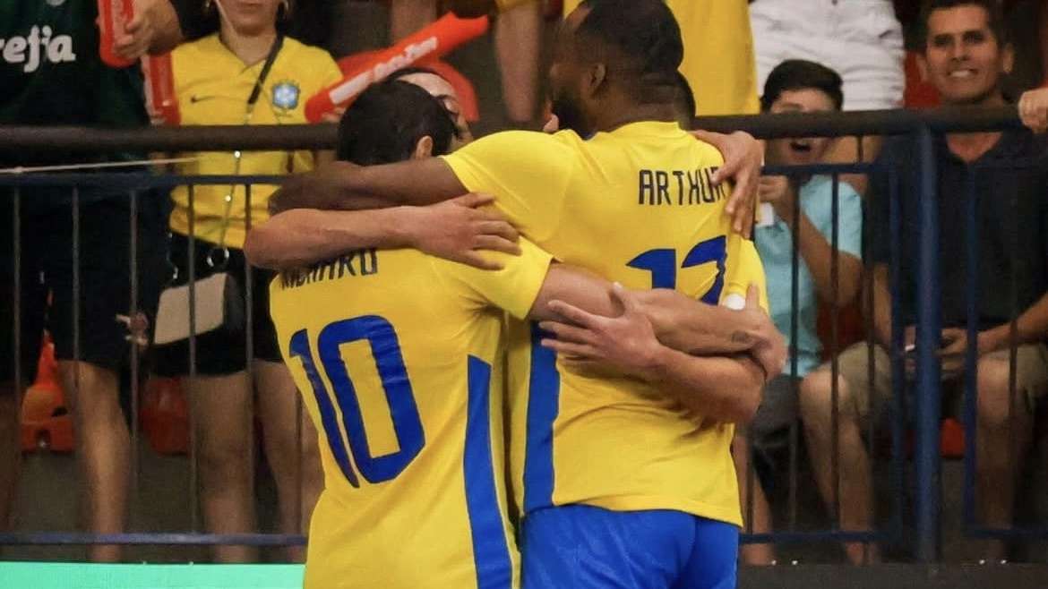 Seleção Brasileira de Futsal conquista a Copa Intercontinental 2025.