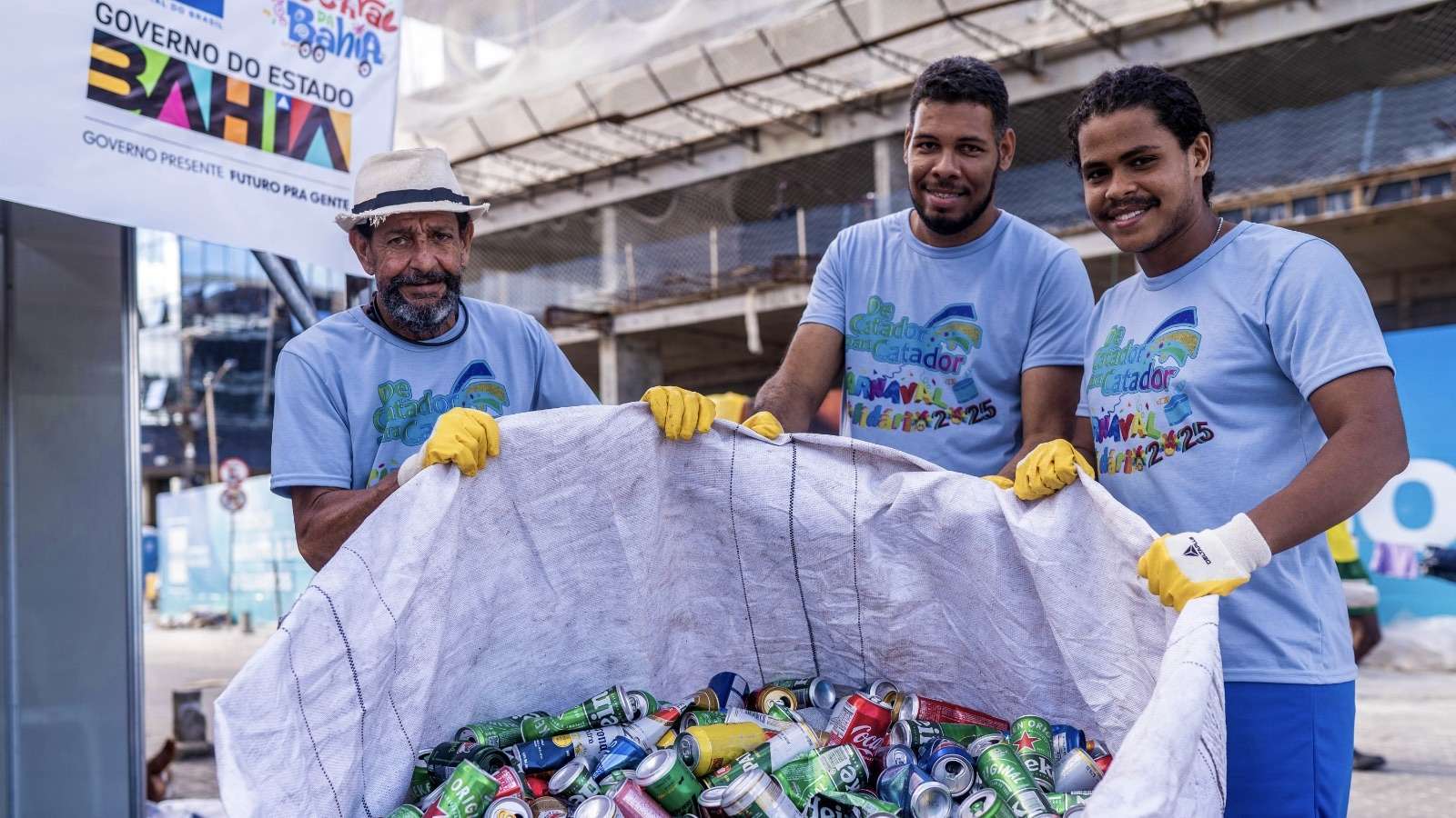 Projeto EcoFolia solidária bate recorde de famílias beneficiadas no Carnaval 2025 de Salvador