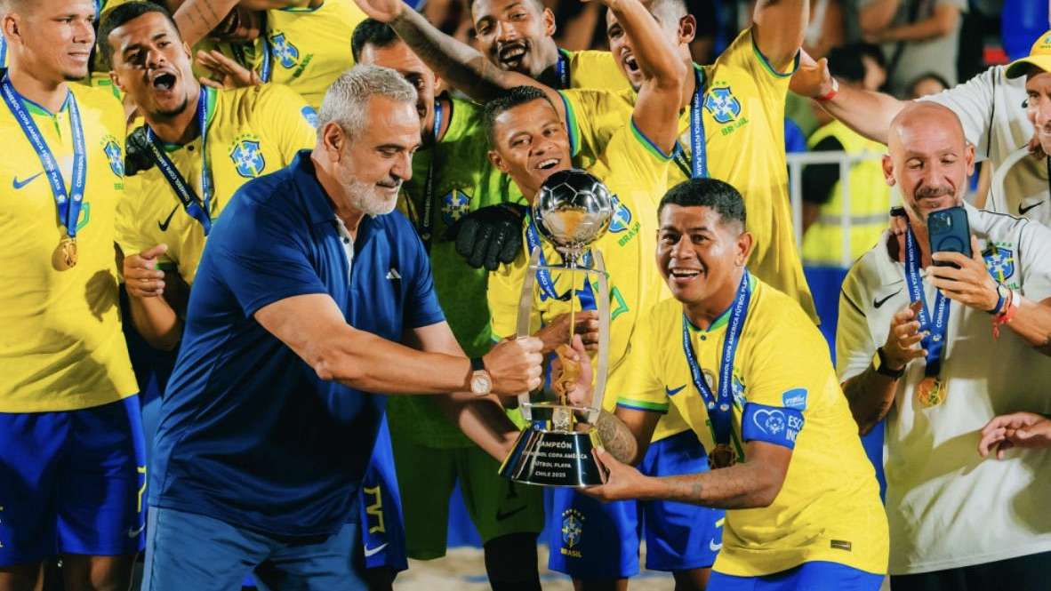 Datinha conquista quarto título da Conmebol Copa América.