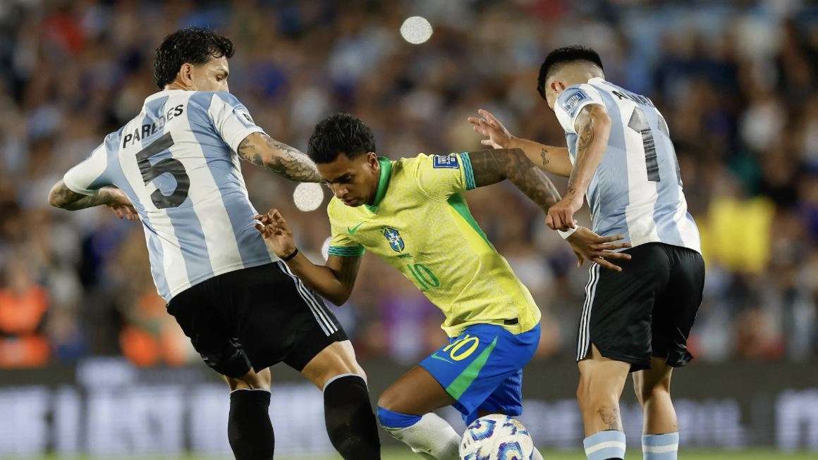 Seleção Brasileira é superada pela Argentina em Buenos AiresAmarelinha perde por 4 a 1 na 14ª rodada das Eliminatórias do Mundial de 2026
