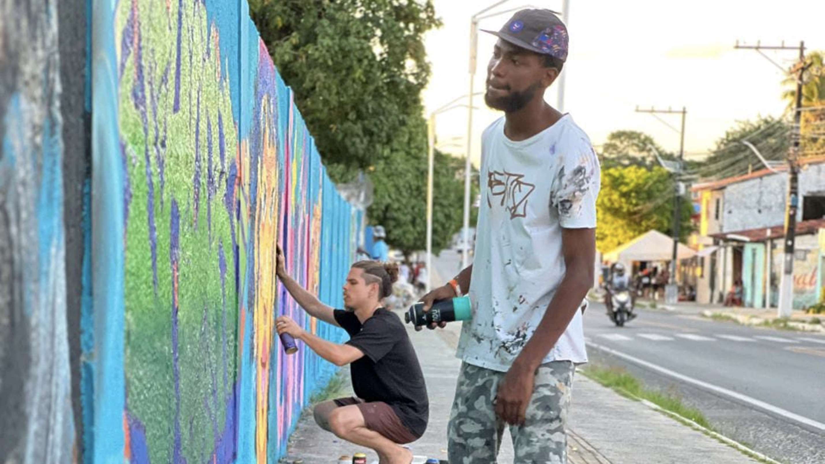 Terceiro dia do maior festival internacional de grafite do Norte-Nordeste, BTC