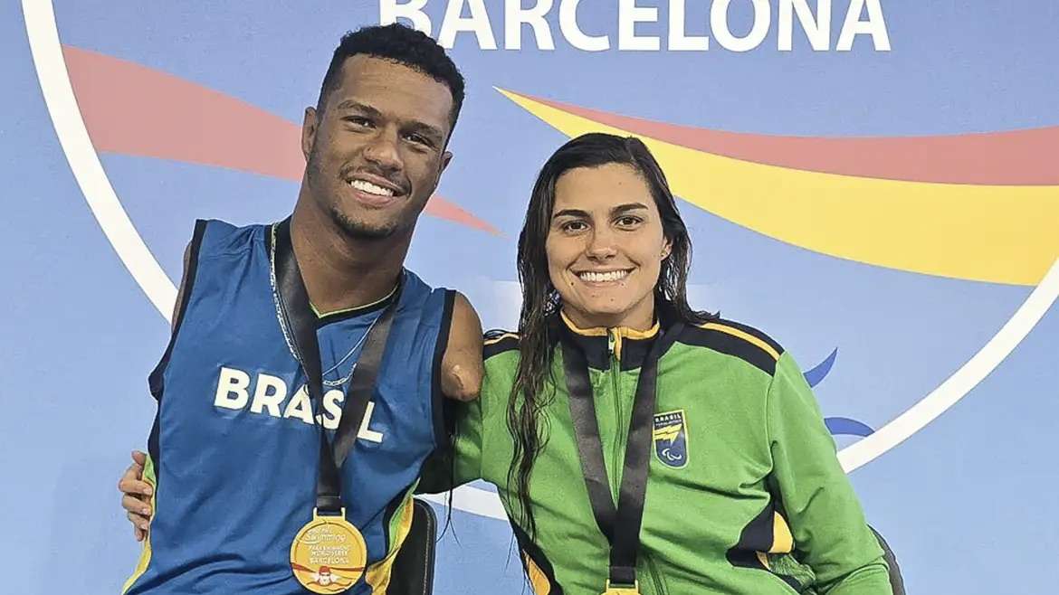 Nadadores brasileiros conquistam ouro na World Series em Barcelona