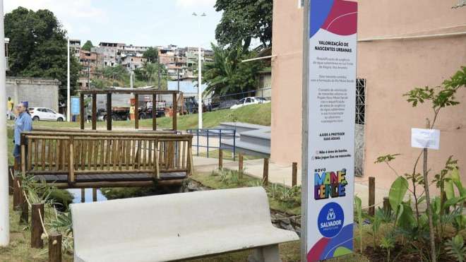 Vereador Orlando Palhinha participa da entrega da 4ª etapa do Projeto Mané Dendê em Salvador