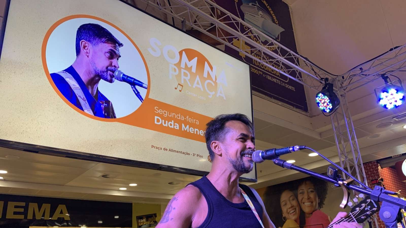 Shopping Center Lapa anuncia nova programação musical do projeto Som na Praça para abril.