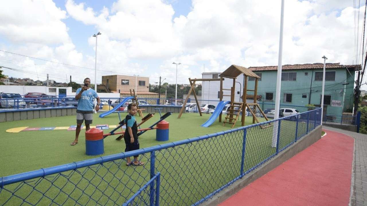 Salvador amplia infraestrutura pública de lazer com novos complexos e espaços para primeira infância.