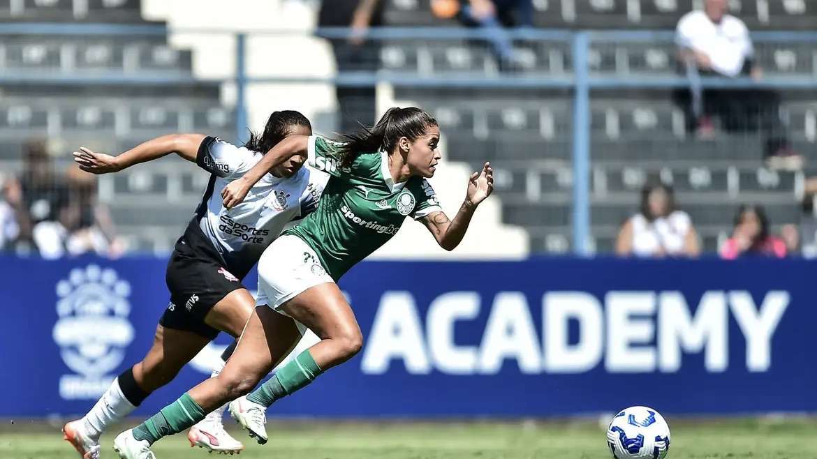 Palmeiras vence Corinthians por 2 a 1 fora de casa no Campeonato Brasileiro Feminino