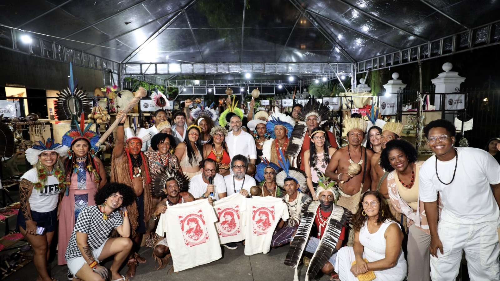 Feira Artesanato da Bahia – Edição Indígena reúne 30 artesãos e segue até domingo em Salvador.