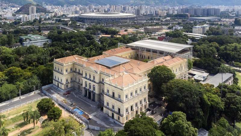 BNDES destina R$ 50 milhões para reconstrução do Museu Nacional.