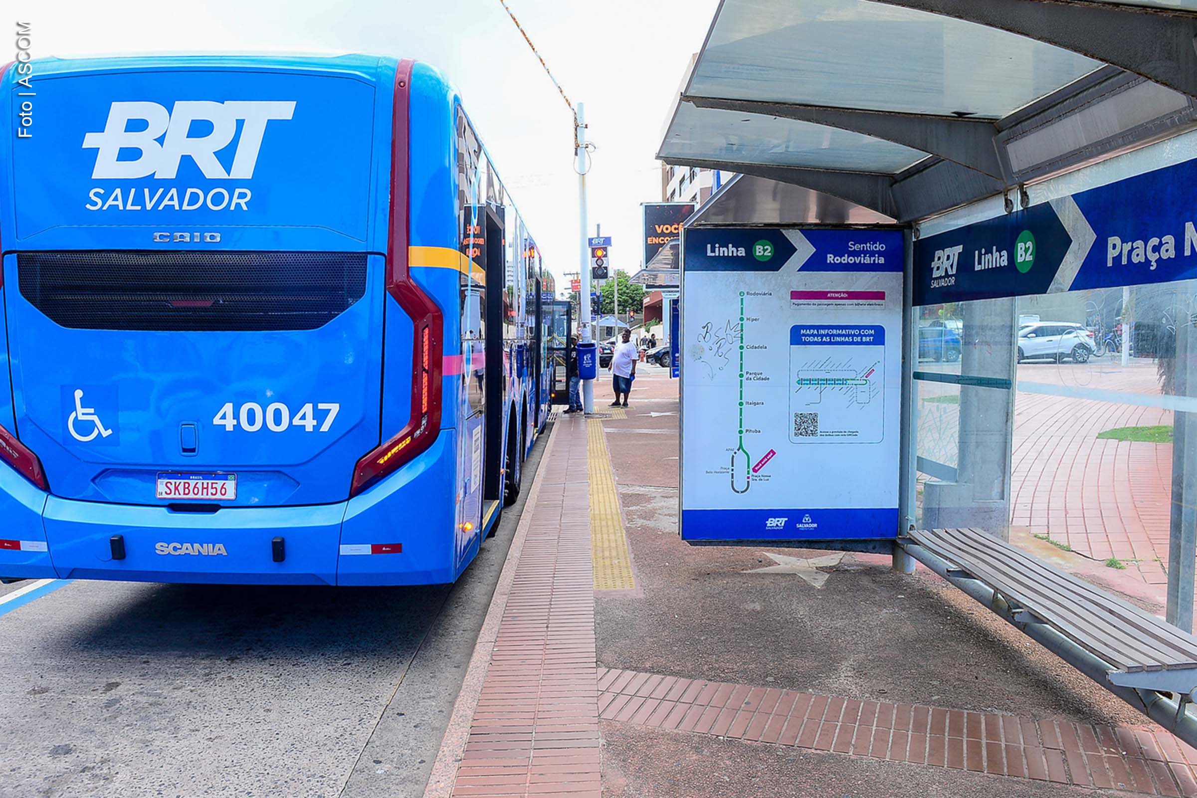 Extensão da linha B2 do BRT Salvador agrada usuários do sistema após um mês de funcionamento