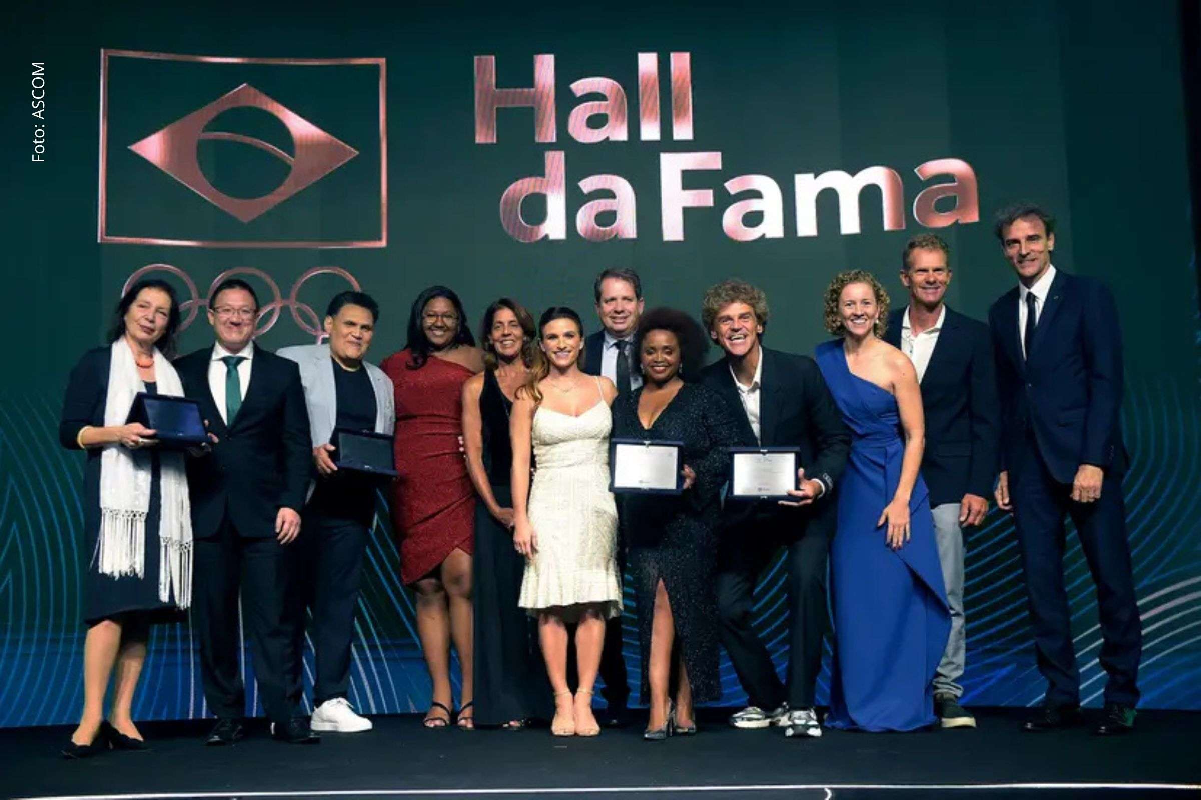 Cerimônia homenageia personalidades que marcaram a trajetória esportiva nacional.