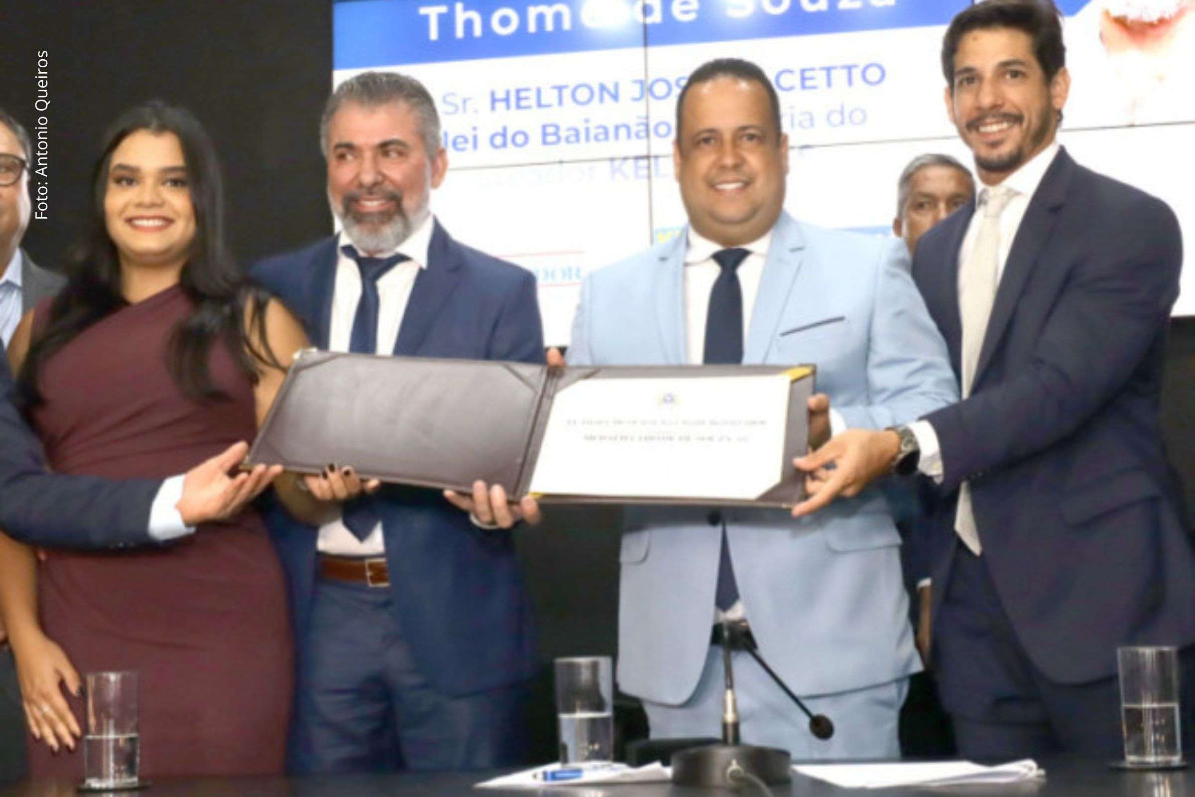 Câmara Municipal de Salvador concede Medalha Thomé de Souza ao empresário Helton Bacetto