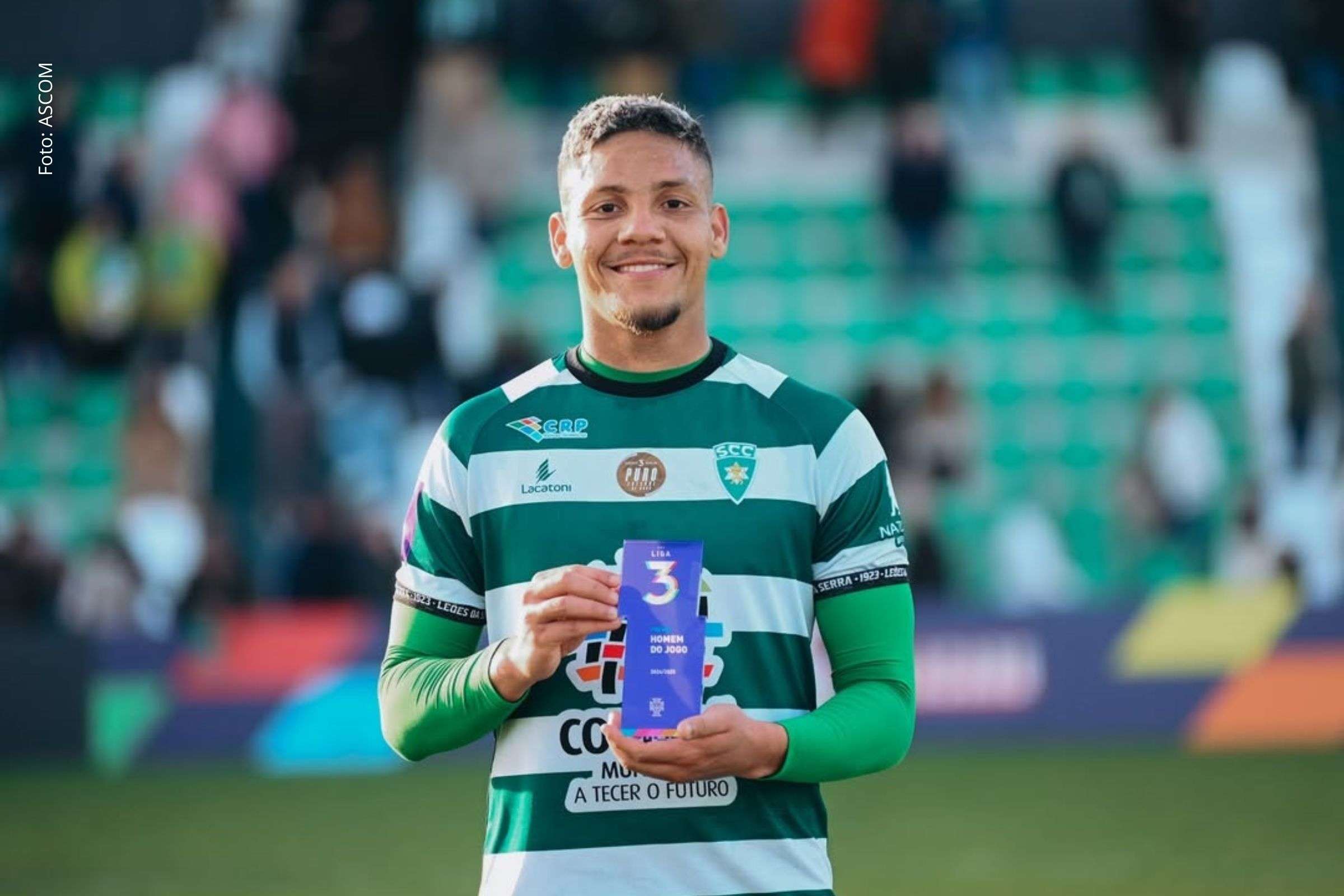 Lucas Duarte encerra temporada em Portugal como artilheiro do Sporting da Covilhã