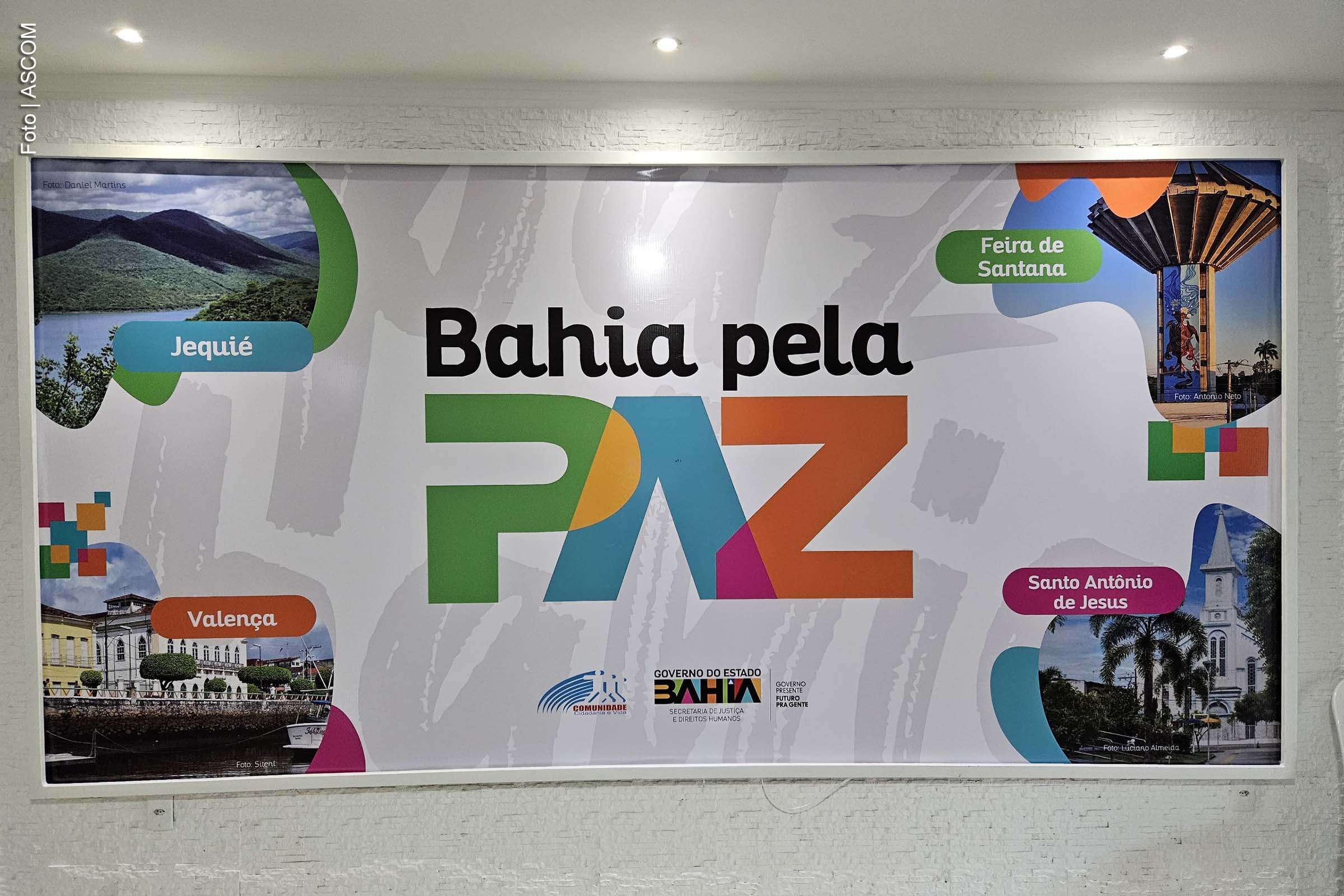 Secretaria de Justiça e Prefeitura de Camaçari discutem implantação do Programa Bahia pela Paz