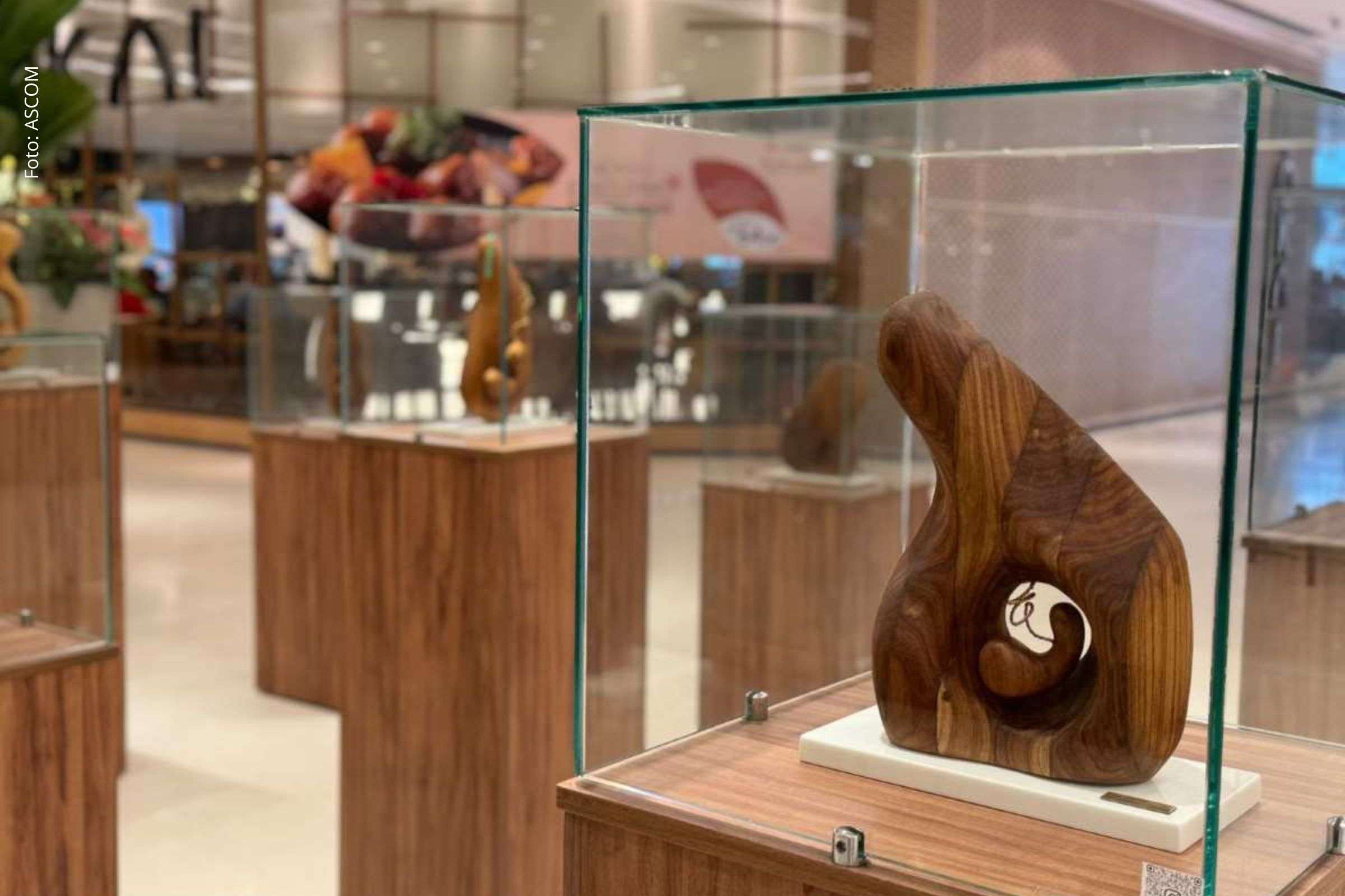 Salvador: Shopping Barra recebe exposição “Mater” com esculturas de madeira em homenagem ao Mês das Mães