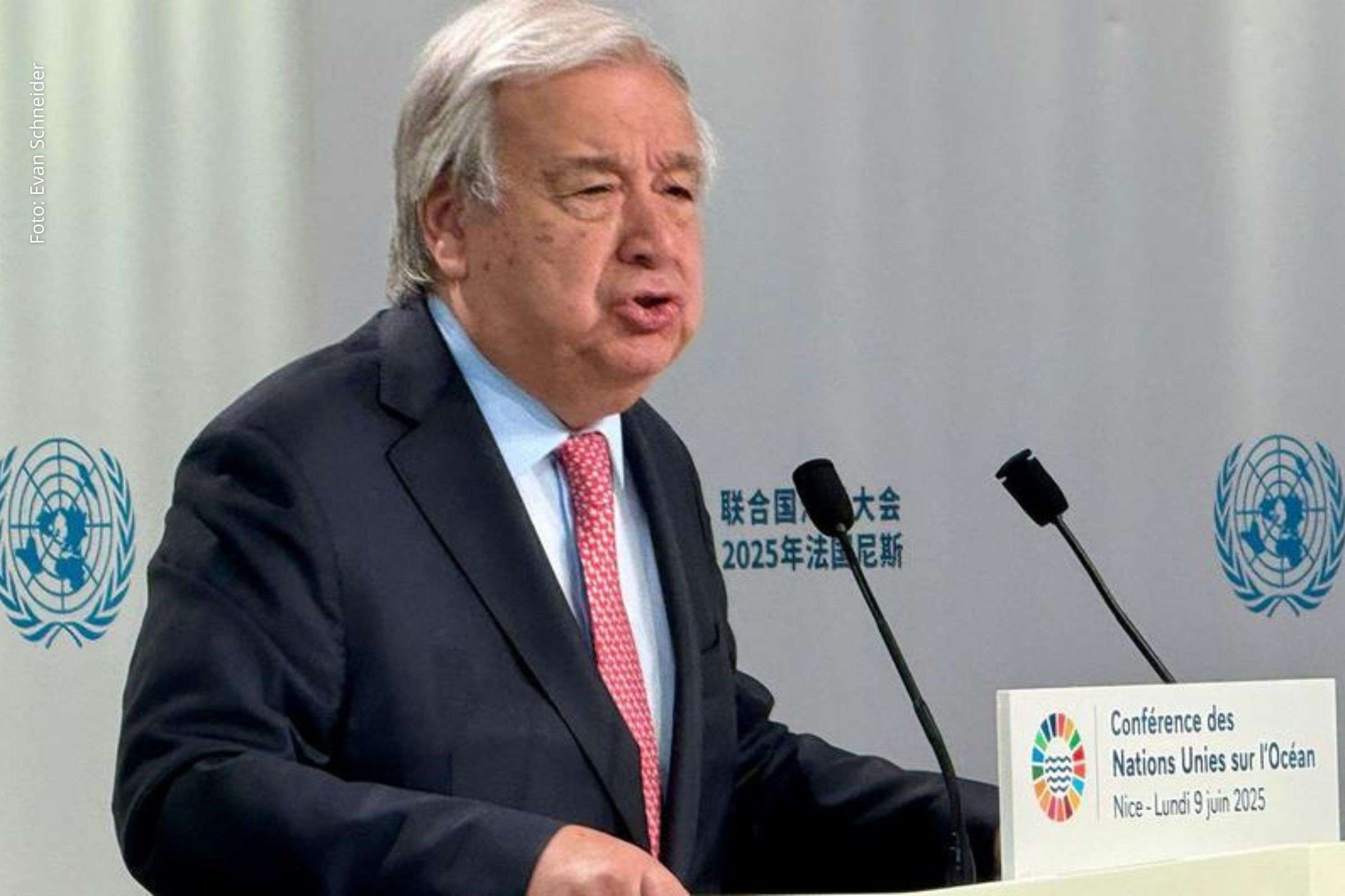 Secretário-geral António Guterres destaca papel do diálogo para superar divisão e intolerância.