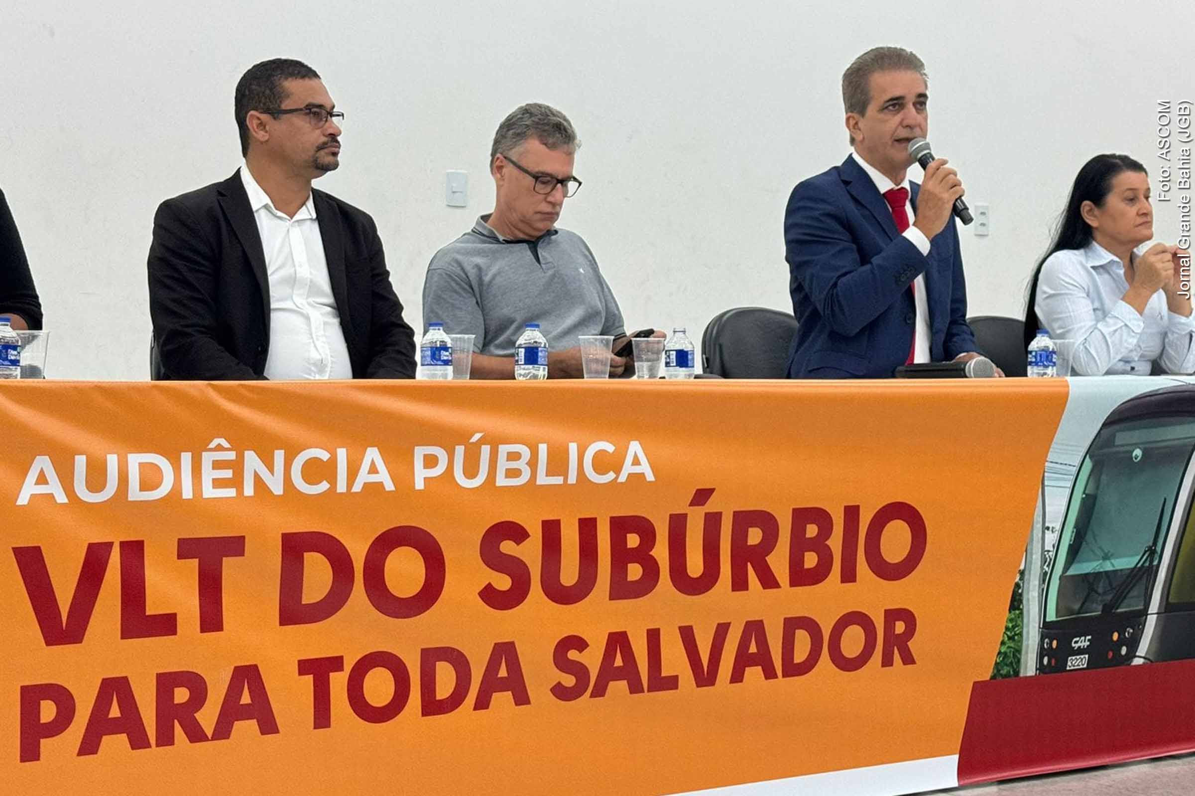 Deputado Robinson Almeida afirma que VLT resgata dívida histórica com o Subúrbio de Salvador