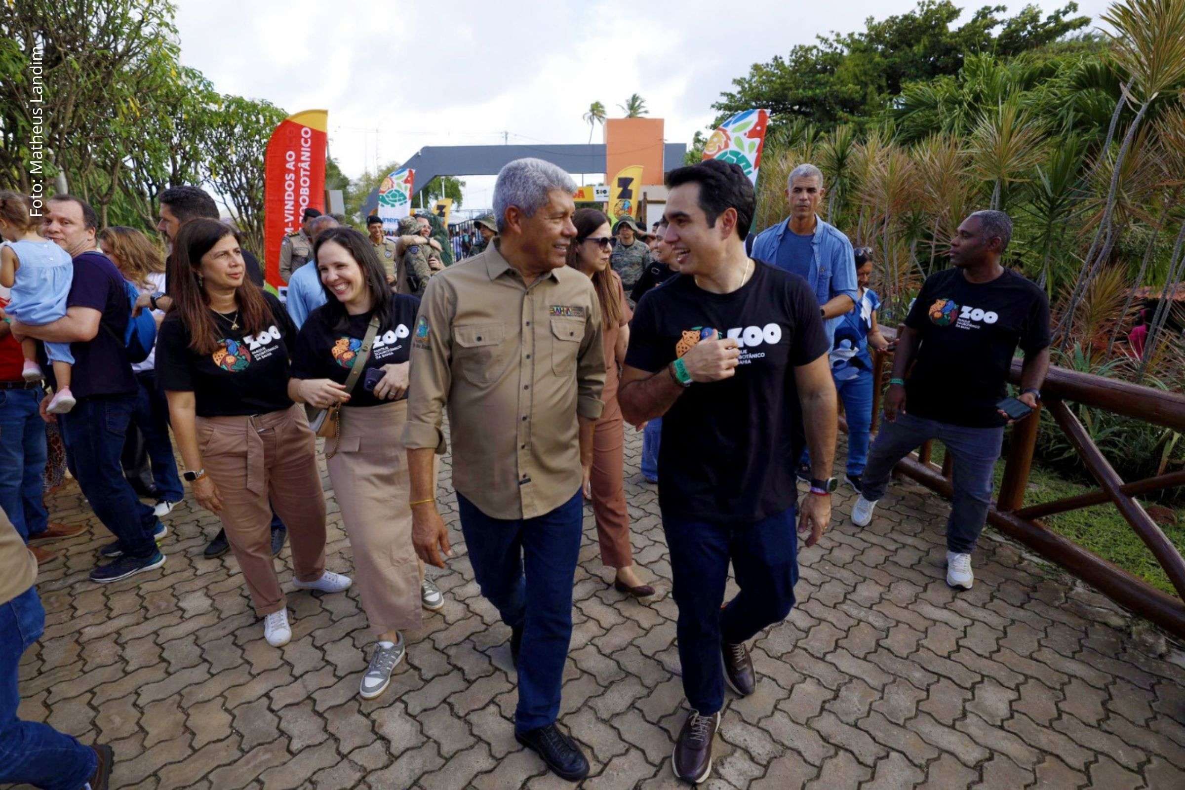 Governador Jerônimo entrega Parque Zoobotânico da Bahia requalificado