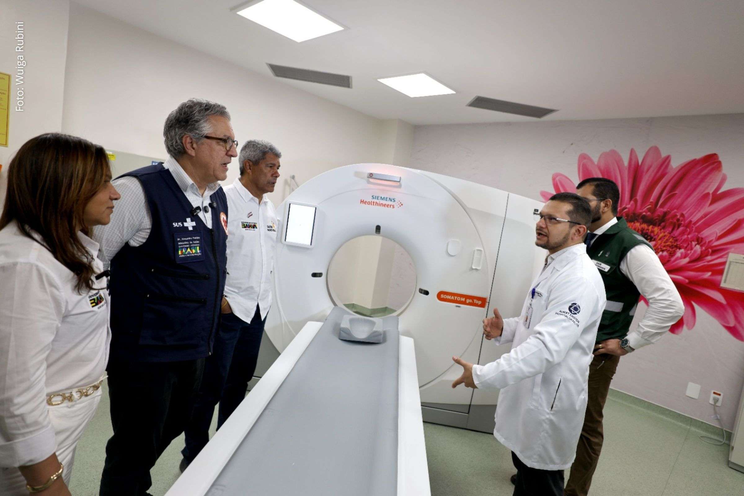 Ministro da Saúde visita Hospital Ortopédico da Bahia e destaca integração de serviços especializados do SUS
