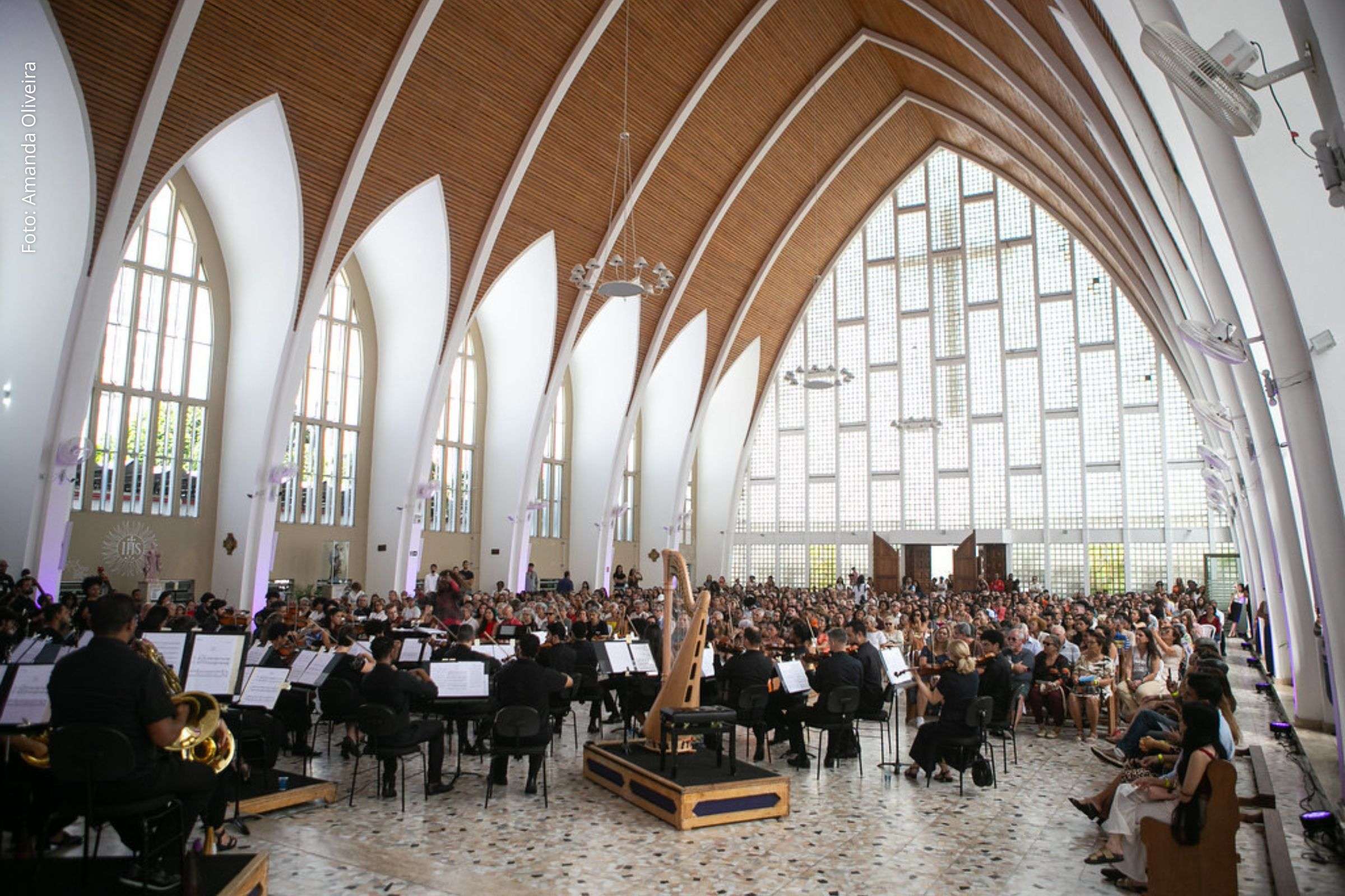 Salvador: OSBA apresenta Quinta Sinfonia de Bruckner em concerto gratuito no Santuário Nossa Senhora de Fátima